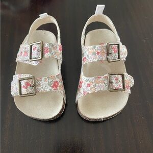 Oshkosh baby floral sandals